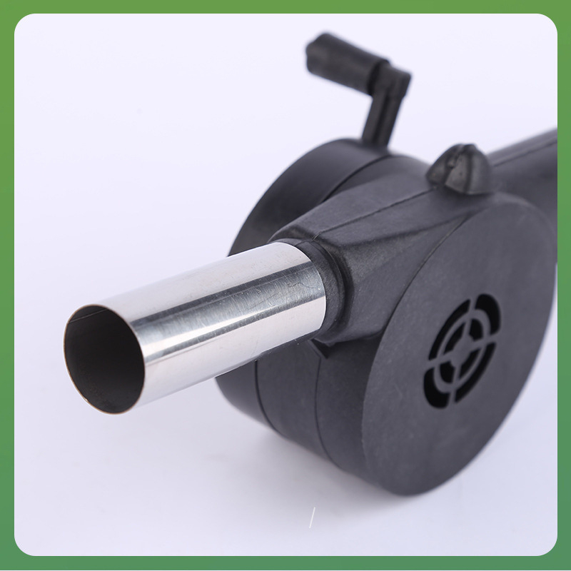 Rankinis pūtimo įrankis griliui, lauko kepimui skirtas įrankis