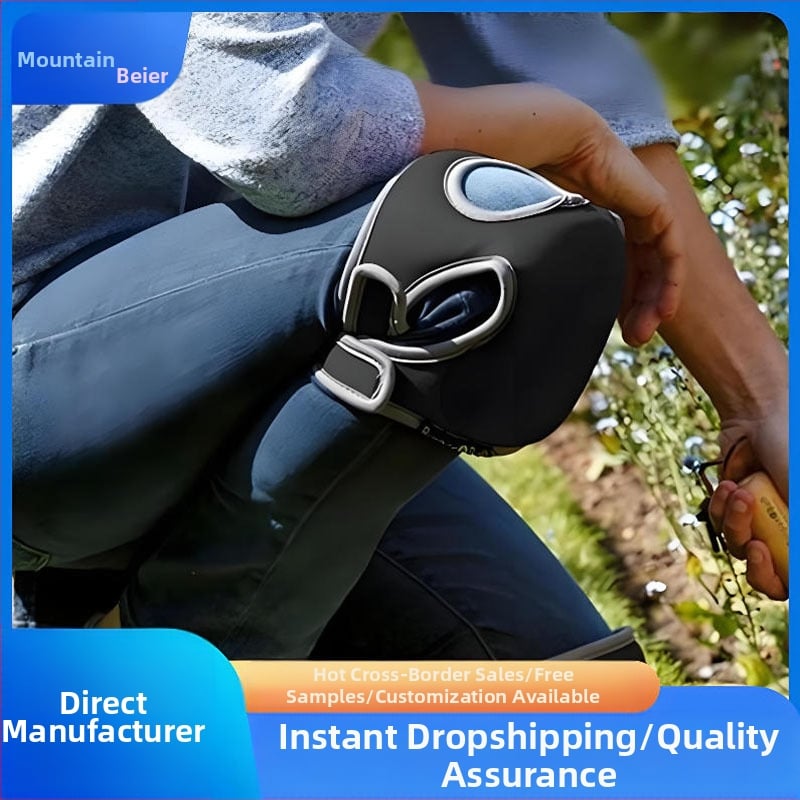 Sodo kelio pagalvėlės su elastine kempine apsauga lauko darbams (Medžiaga: Diving Material + Sponge; Apsaugos dalys: keliai; Auditorija: Suaugusieji; Kategorija: Kelio pagalvėlės)