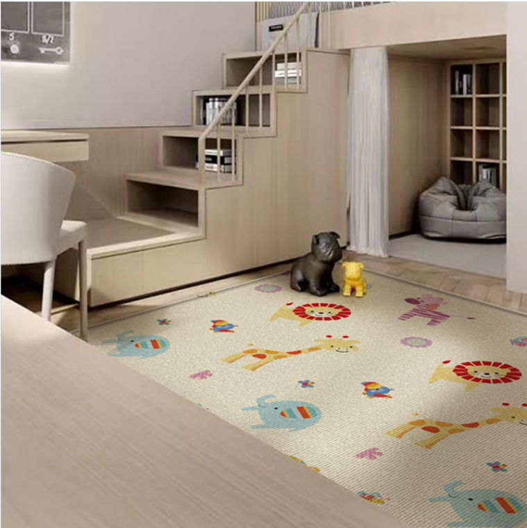 Bērnu rāpošanas mats - biezs, viendabīgs EVA putu paklājs, spēļu grīdas mats 0–3 gadiem (rāpošanas apmācība)