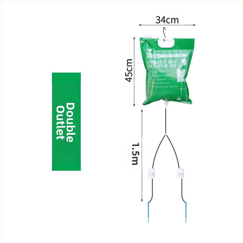 Πλαστικό δοχείο ποτίσματος με ρυθμιζόμενο ρεύμα νερού για γλάστρες μπαλκονιού