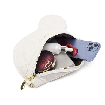 Τσάντα Tote από PU Δέρμα – Αστική Απλότητα, Μορφή Μαξιλαριού, Άνοιγμα Με Φερμουάρ, PU Εσωτερική Επένδυση