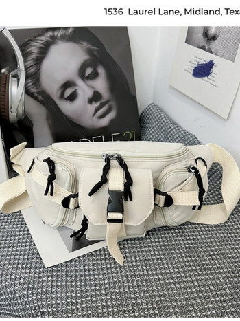 Krusta soma ar lielu ietilpību, neitrāls stils; materiāls: Oxford audums; atvērums: rāvējslēdzējs; ārējā 3D kabata; kods ZTN6012