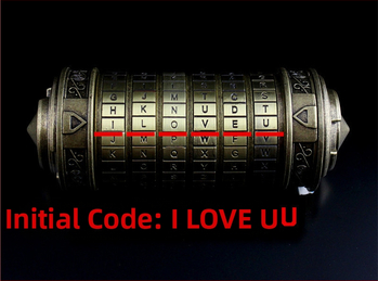 Κυλινδρική κλειδαριά Ντα Βίντσι – κράμα, Kushiro, Γεωμετρία, Σύγχρονη Τέχνη (Υλικό: Κράμα; Μάρκα: Kushiro; Κατηγορία: Γεωμετρία; Στυλ: Σύγχρονη Τέχνη)