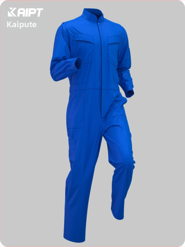 Ανδρικές ολόσωμες φόρμες εργασίας, 100% πολυεστέρας, απομάκρυνση υγρασίας, για εργοστάσιο, άνοιξη–φθινόπωρο