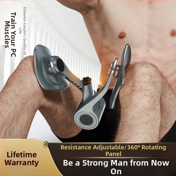 Hundred Steps Кегел тренажор за тазово дъно с клип за бедро – упражнения за тазово дъно и тазобедрени, йога помагало