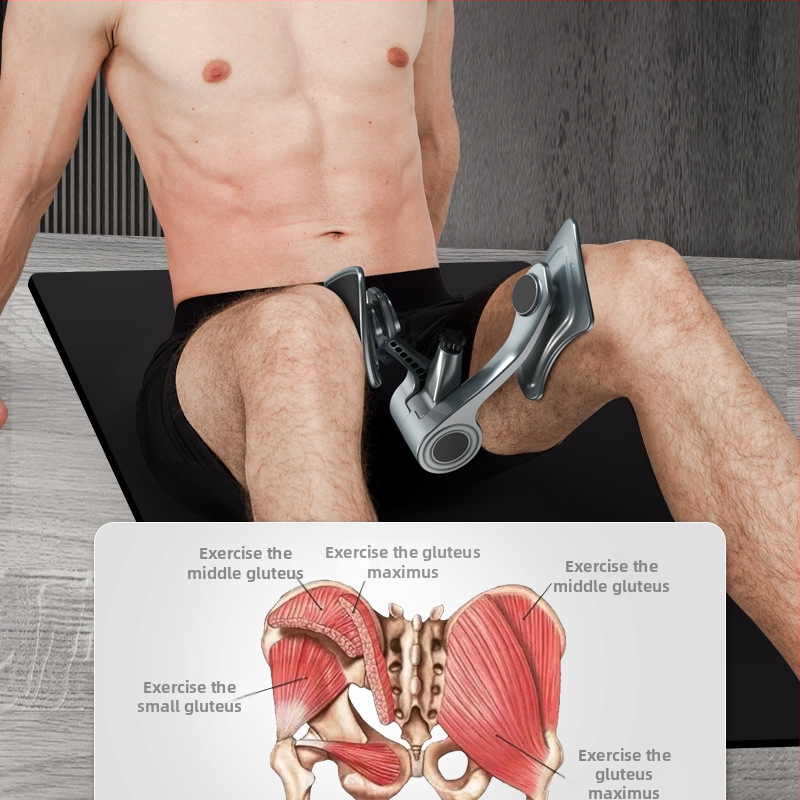 Hundred Steps Kegel tréner panvového dna s stehenným klipom – cvičenie bedier a panvového dna, pomôcka na jógu