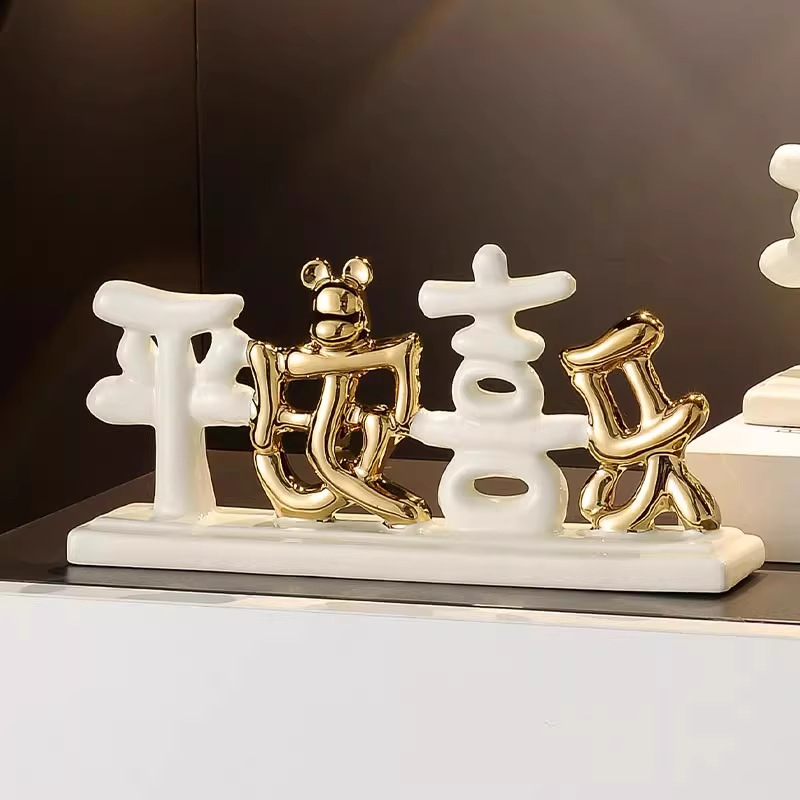 Κεραμικό διακοσμητικό για το σαλόνι – διακόσμηση για ντουλάπι τηλεόρασης, Νέο κινεζικό στυλ, μάρκα Era of trillium