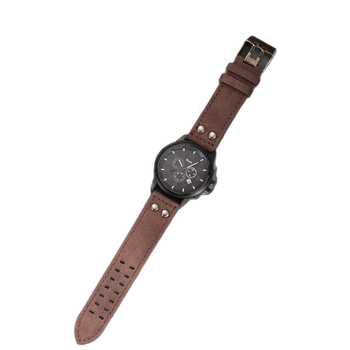 Σετ ρολογιών quartz με πορτοφόλι και γυαλιά ηλίου, καντράν διαμέτρου 42 mm, περίβλημα από κράμα, λουρί από συνθετικό δέρμα, κίνηση Zhongsheng