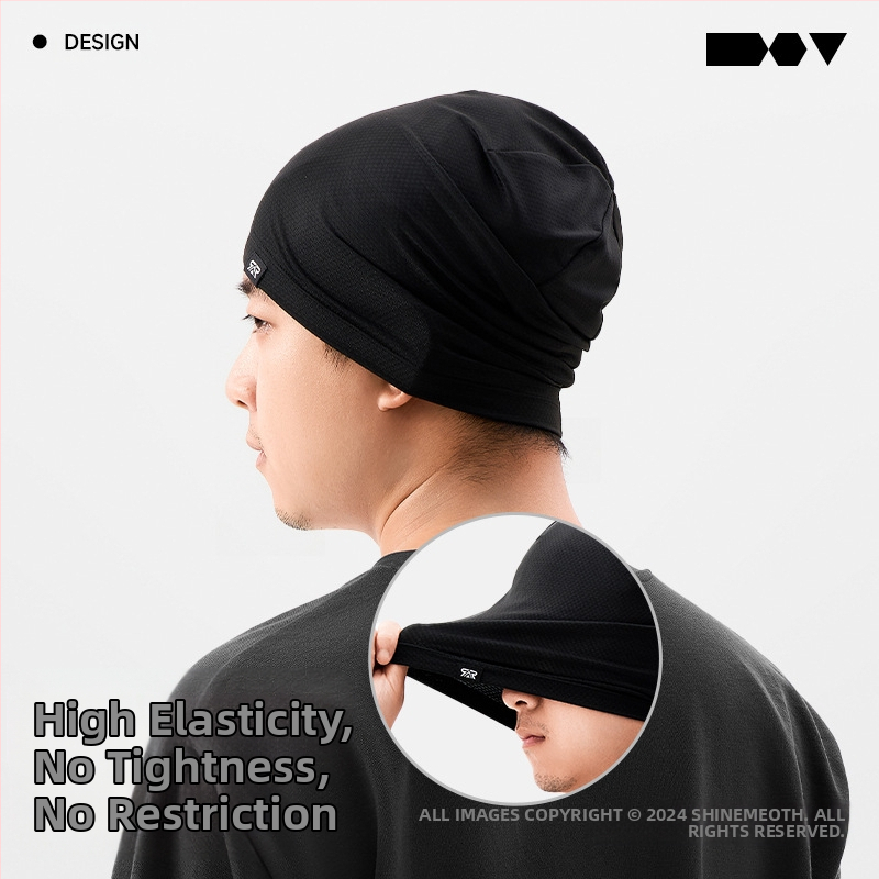 Спортна шапка и лента за глава, дишащ полиестер, слънцезащита за открито, печат на лого, унисекс за възрастни