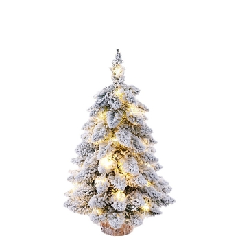 Mini floketu Kalėdų eglutės stalo dekoracijos, šiaurietiško stiliaus, PVC medžiaga, prekinis ženklas Hao guan, kategorija: Kalėdų eglutė, IP leidimas: Ne