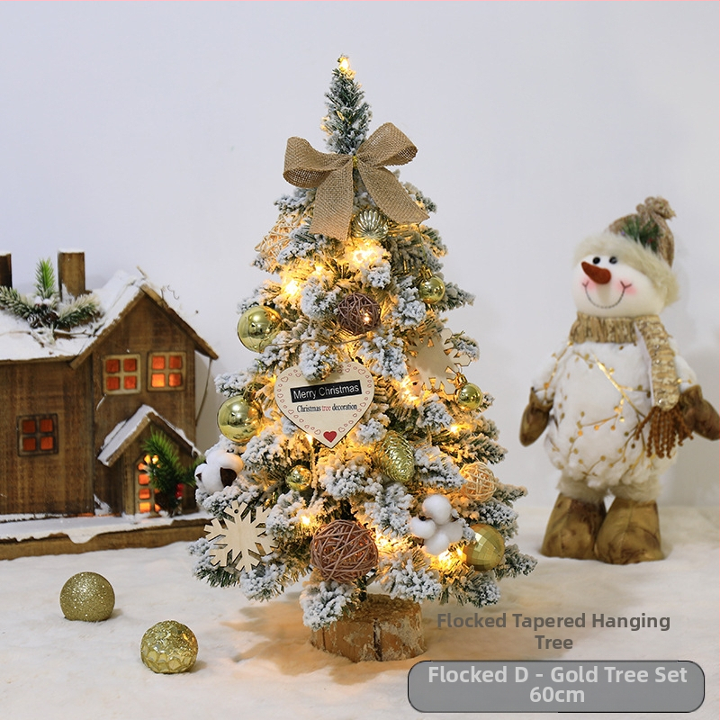 Mini floketu Kalėdų eglutės stalo dekoracijos, šiaurietiško stiliaus, PVC medžiaga, prekinis ženklas Hao guan, kategorija: Kalėdų eglutė, IP leidimas: Ne