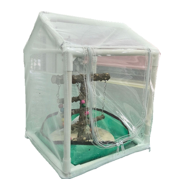 Φωλιά παπαγάλου με διαπερατό δίχτυ – αποτρέπει τη ρίψη φτερών, διακοσμητική φωλιά, σκηνή ύπνου από πλαστικό; καταγωγή Γκουανγκντονγκ