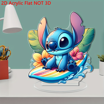 Set decorativ din acril pentru birou pentru cupluri — stil american, imprimare, codul articolului 01121, potrivit pentru petreceri