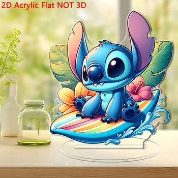 Акрилен настолен декор комплект за двойки — американски стил, печатна техника, номер на артикул 01121, подходящ за подарък по време на партита