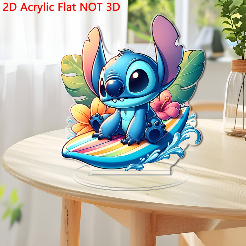 Set decorativ din acril pentru birou pentru cupluri — stil american, imprimare, codul articolului 01121, potrivit pentru petreceri