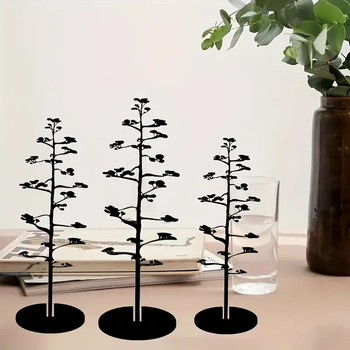 Σιδερένιο διακοσμητικό γραφείου σε σχήμα πεύκου – Χριστουγεννιάτικη εσωτερική μεταλλική κατασκευή, Κωδικός Προϊόντος 20250705, Διακοσμητικά για οικία και γραφείο