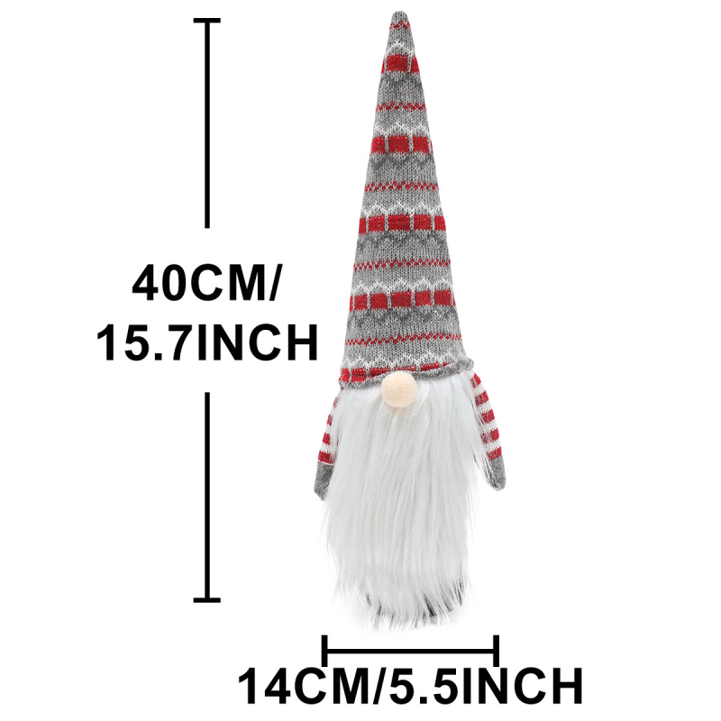 Kalėdinis megztas buteliuko dangtelis, Europos stilius — poliesteris, pakuotė: OPP maišelis, prekė Qianhong Gift, tinkamas Kalėdoms, tarptautinis eksportas: Taip