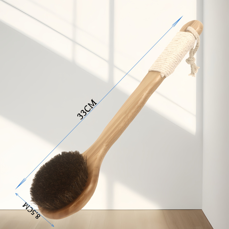 Yusufang Nan Zhu lófarok sörtés zuhany-masszírozó ecset — Univerzális fürdő ecset, 120 darabos doboz, testreszabható feldolgozás