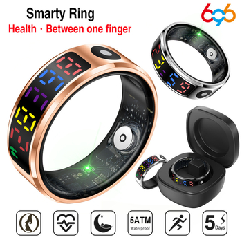 Смарт пръстен R12, съвместим с Android и iOS, капацитет на батерията 18, тегло 3,5 g, пуснат през 2025.2