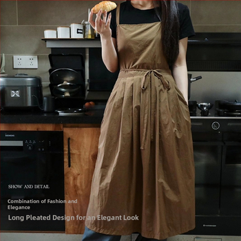 Ποδιά χωρίς μανίκια — πολυεστέρας, ανθεκτικό στις λεκέδες, μοντέρνος μινιμαλιστικός στυλ, μονόχρωμη