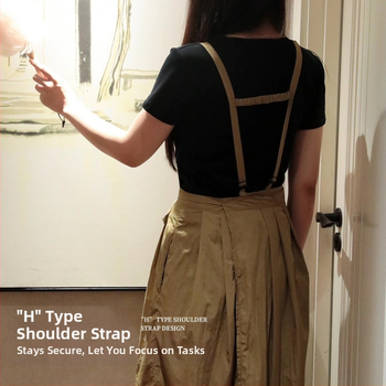 Ποδιά χωρίς μανίκια — πολυεστέρας, ανθεκτικό στις λεκέδες, μοντέρνος μινιμαλιστικός στυλ, μονόχρωμη