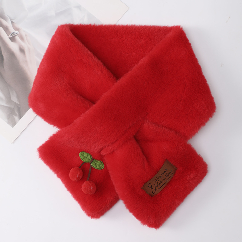 Női műszőrme sál, téli meleg, koreai stílus, keresztezett kendő, eredeti dizájn, warp szövés, kézzel készített