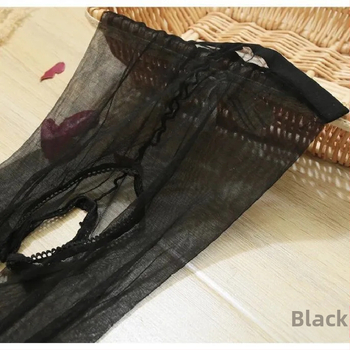 Pančuchy s otvoreným rozkrokom, ultra tenké, nylonová priadza jadro, jednoliaty vzor, tvarovanie