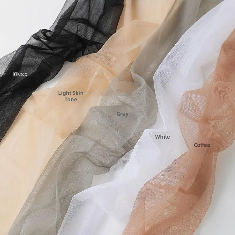 Pančuchy s otvoreným rozkrokom, ultra tenké, nylonová priadza jadro, jednoliaty vzor, tvarovanie