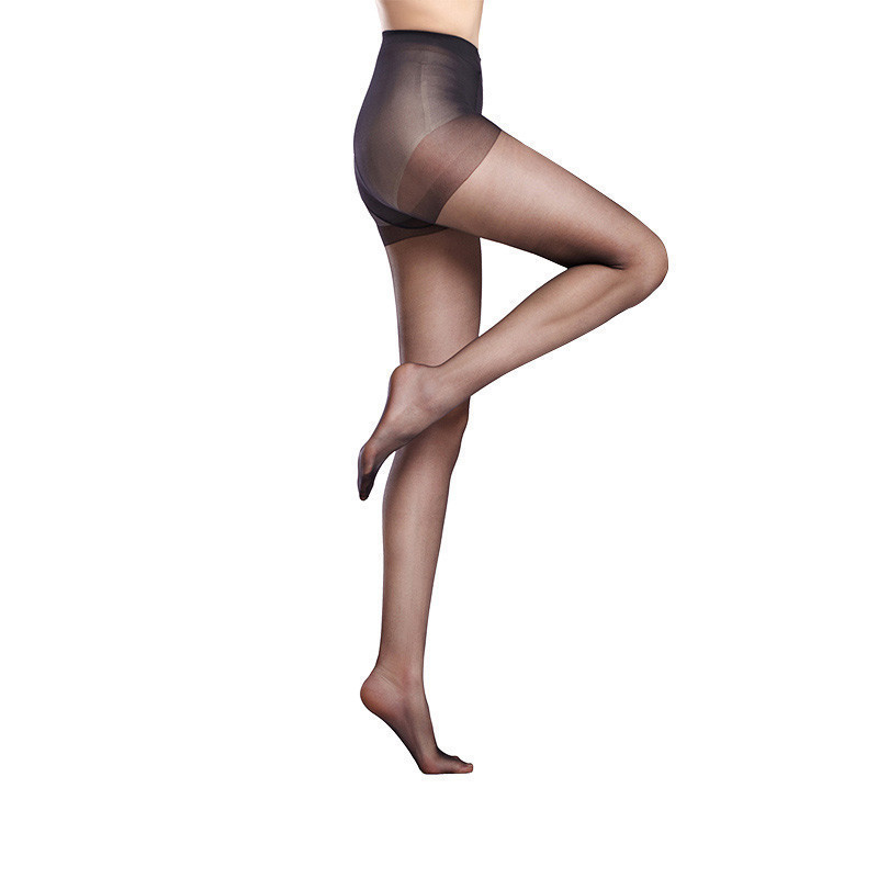 Dámske ultra tenké pančuchy na tvarovanie a proti trením, Core-spun vlákno, nylon 70–80%