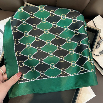 Mulberry Silk Μικρός Τετράγωνος Φουλάρι, Ύφανση Warp, Άνοιξη, Προέλευση Zhejiang, Στυλ: Προσωπική Τάση