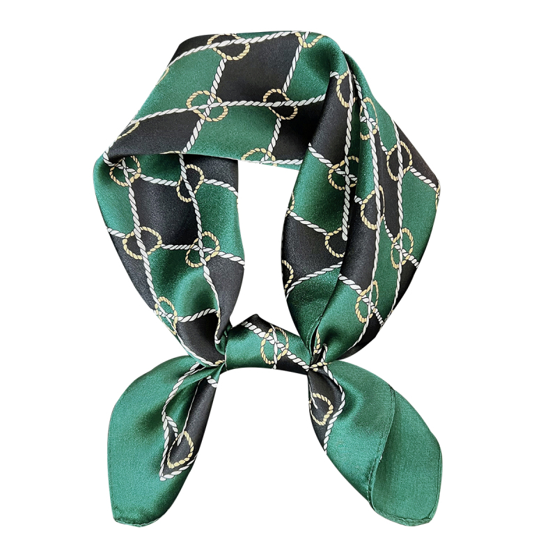 Mulberry Silk Μικρός Τετράγωνος Φουλάρι, Ύφανση Warp, Άνοιξη, Προέλευση Zhejiang, Στυλ: Προσωπική Τάση