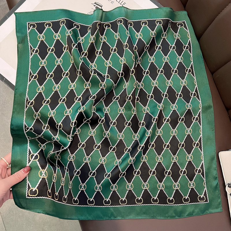 Mulberry Silk Μικρός Τετράγωνος Φουλάρι, Ύφανση Warp, Άνοιξη, Προέλευση Zhejiang, Στυλ: Προσωπική Τάση