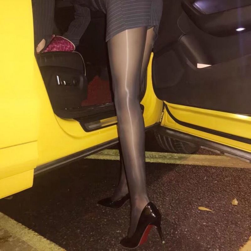 Harisnya ultra vékony 5D nylon-poliészter, egyszínű mintázat