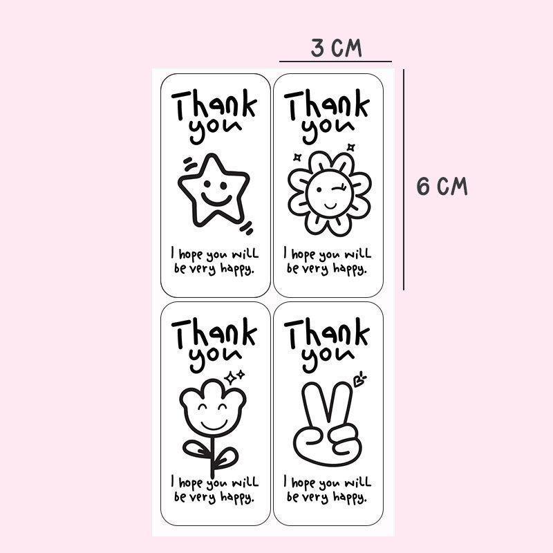 Set de 100 autocolante PVC cu adeziv pentru sigilarea ambalajelor, personalizabile, montaj cu ventuză