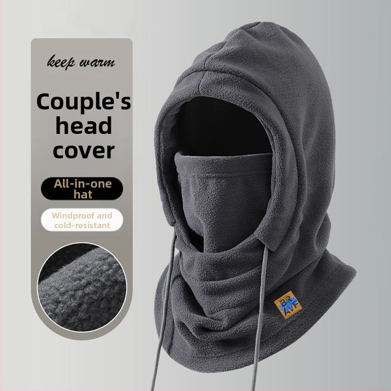 Χειμερινή μάσκα ποδηλασίας με αντιανεμική προστασία προσώπου και ενσωματωμένο κασκόλ