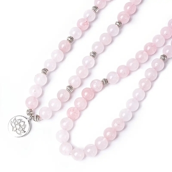 Narukvica s kristalom i lotusom — unisex, originalni dizajn, elektroplatiranje