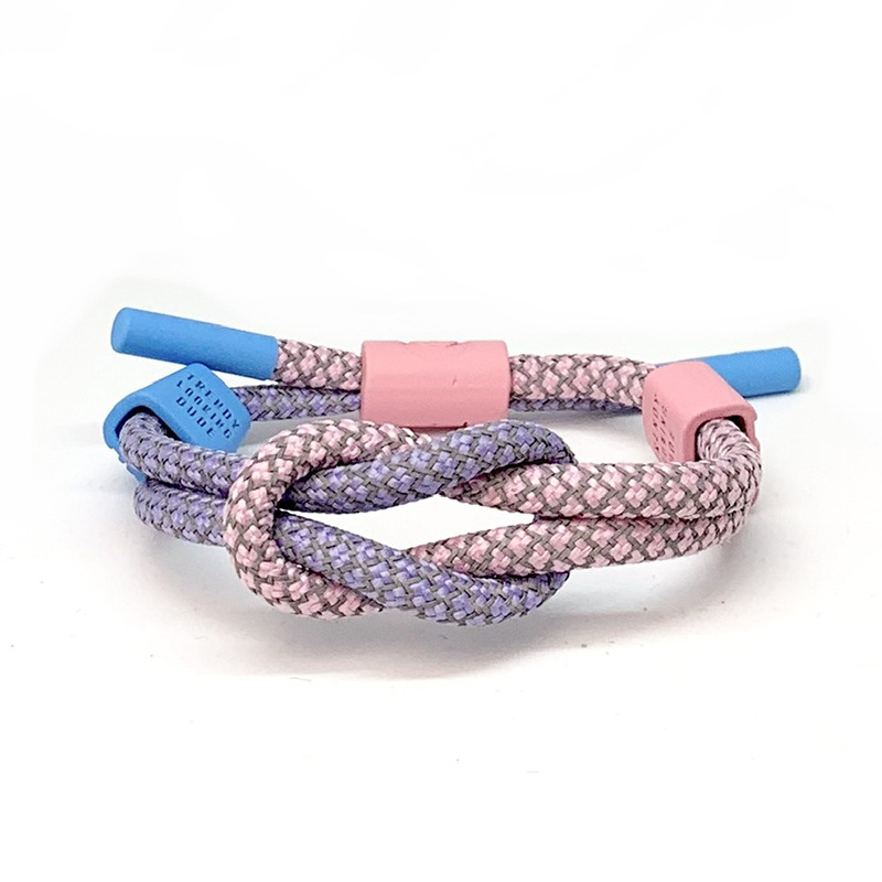 Uniszex műbőr karkötő holografikus fényvisszaverő zsinór-tekercs geometriai dizájn, márka Up