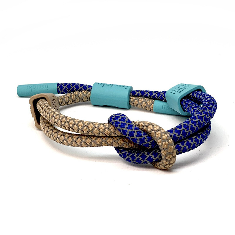 Uniszex műbőr karkötő holografikus fényvisszaverő zsinór-tekercs geometriai dizájn, márka Up