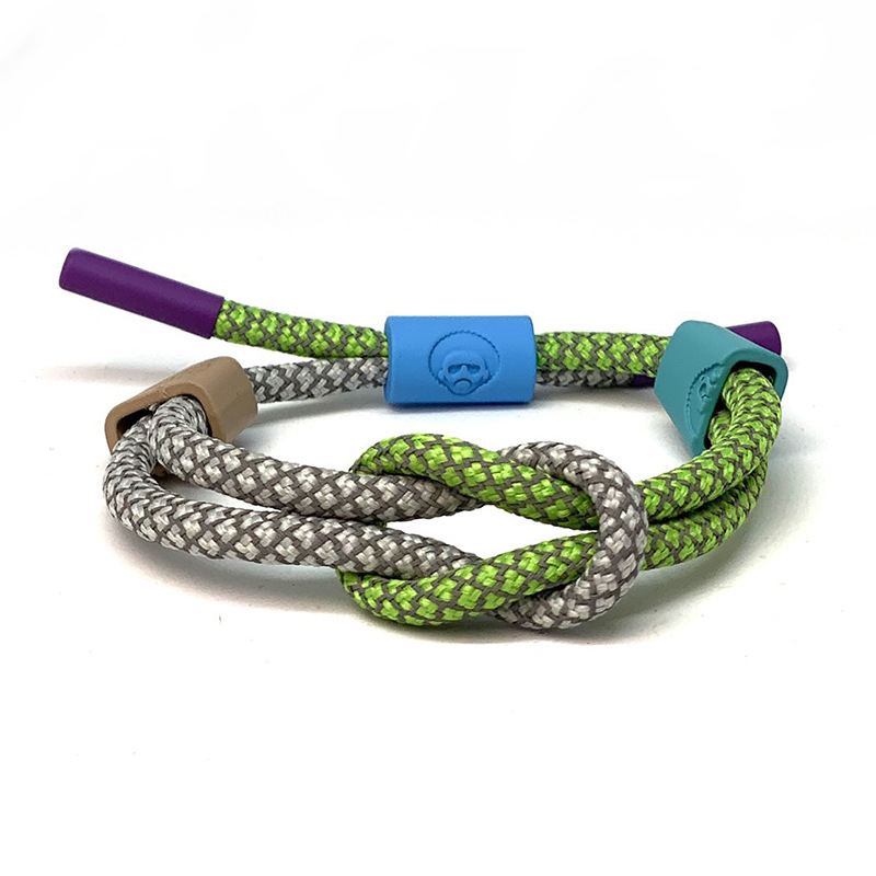 Uniszex műbőr karkötő holografikus fényvisszaverő zsinór-tekercs geometriai dizájn, márka Up