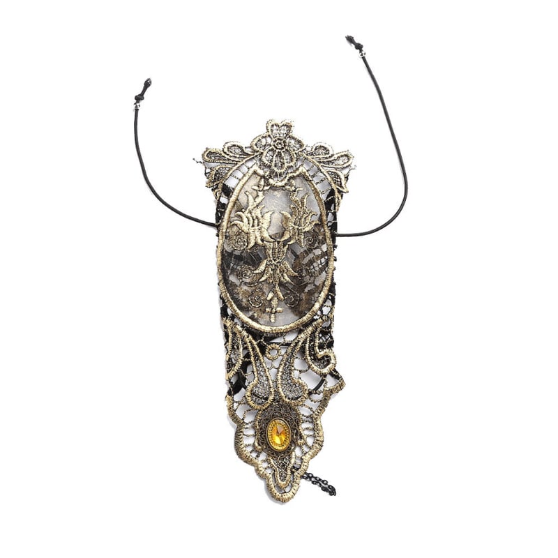 Csipkés ékszer – kézzel készített, eredeti tervezésű, rombusz motívum