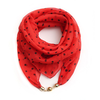 Warp-kötésű chiffon sál, poliészter anyag, tavaszi nyomtatás