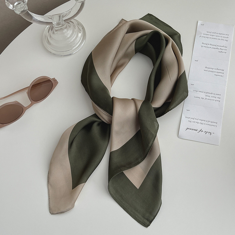 Bandă de păr din chiffon cu ciucuri, țesătură simplă, mătase sintetică, stil literar retro, accesoriu de vară pentru elevi și tineri