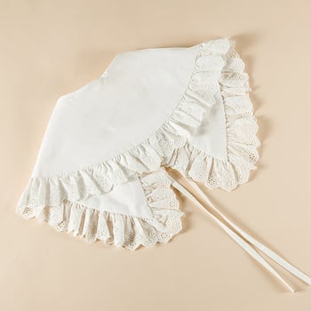 Ženski pamučni izvezeni lažni ovratnik, palat vintage stil, dekorativni dodatak