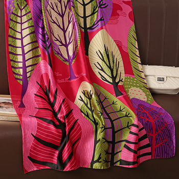 Šal od imitacije svile za četiri sezone, tkanina s jednostavnim tkanjem, zaštita od sunca, prašine i topline, korejski stil, elegantan dodatak