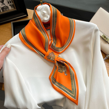 Ženski šal od umjetne svile s cvjetnim uzorkom, plosno tkanje, tie-dye obrada, dekorativni dodatak, japansko-korejski nadahnut stil