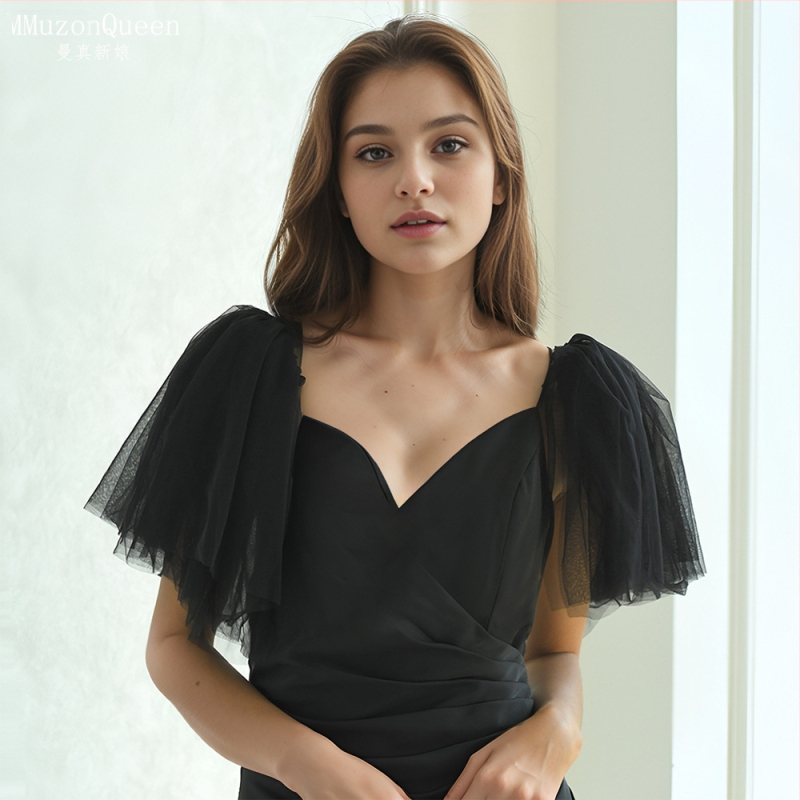 Manzhen Bride Mrežasti šal za rame – Dekoracija, Ručno izrađeno, Sve sezone