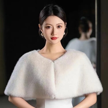 Női elegáns pulóver-köpeny cheongsam díszítéssel, poliészter, téli–őszi szezonra, meleg, szatén felület