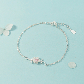 Réz virágos karkötő nőknek – New Power ékszerek, virág dizájn