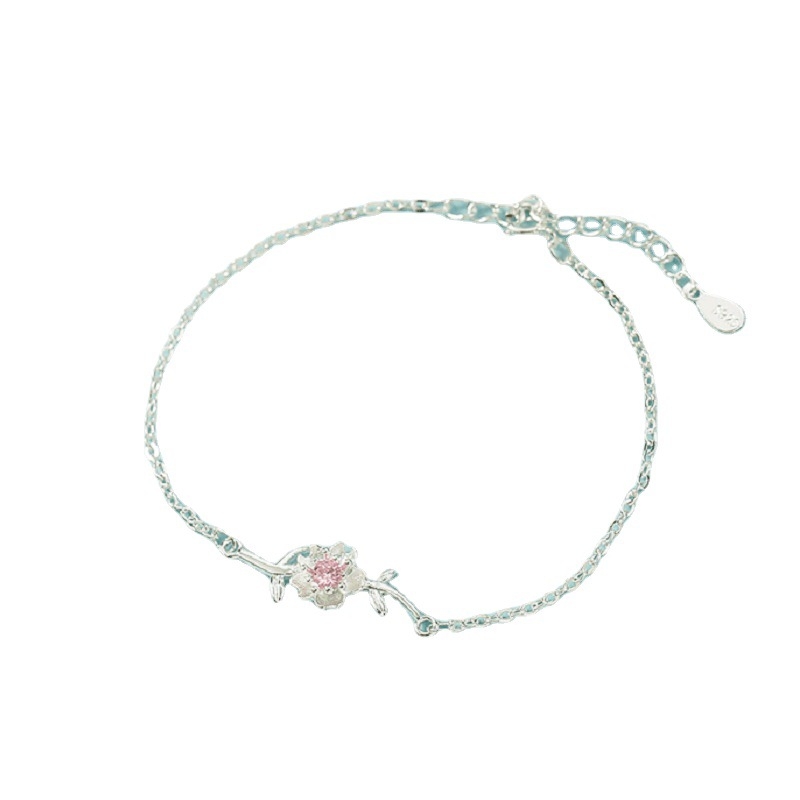 Réz virágos karkötő nőknek – New Power ékszerek, virág dizájn