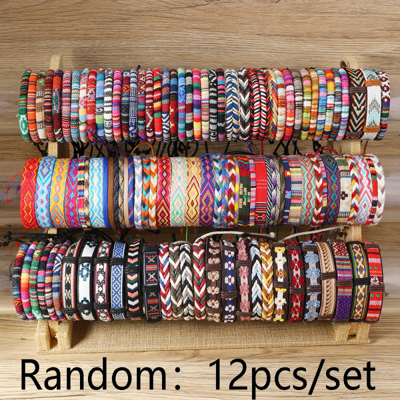 Uniszex zsinóros karkötő — kézzel készített bohem-minimalista stílus, 2024 tavasz